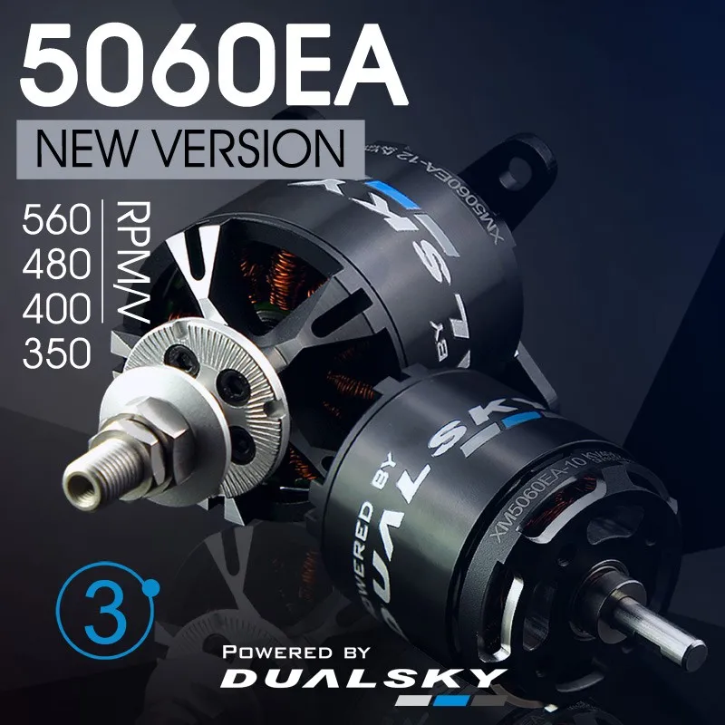Brushless Motor Thrust Test Stand - Motore brushless DUALSKY XM5060EA 4130 Modello
