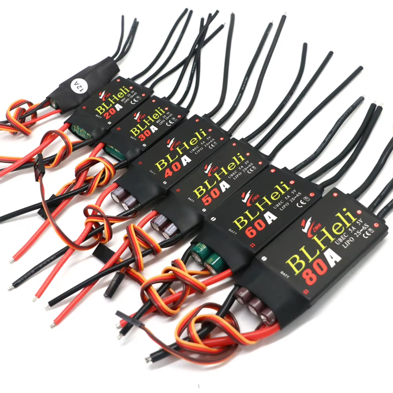 Brushless Motor Thrust Test Stand - NUOVO Brushless ESC BLHeli 12/20/30/40/50/60/80A Con