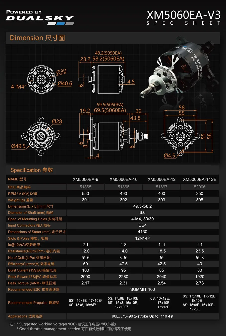 Motore brushless DUALSKY XM506 - Brushless Motor Thrust Test Stand recensione e prezzo